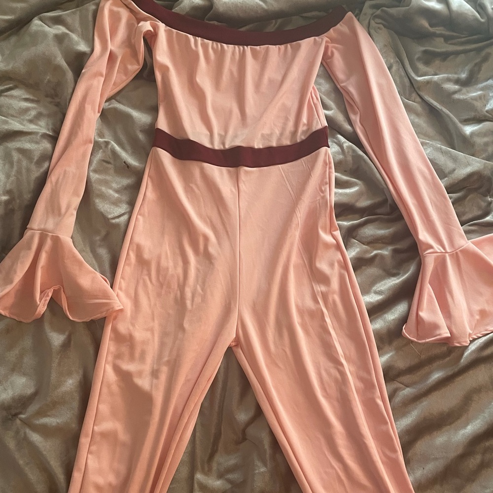 Pink jumpsuit